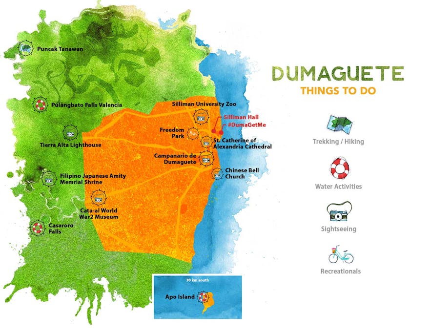 Top Dumaguete Tourist Spots: Silliman University, Apo Island &amp; Hot Springs