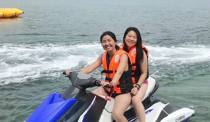 Take your friends on a jet skiing trip in Coron
