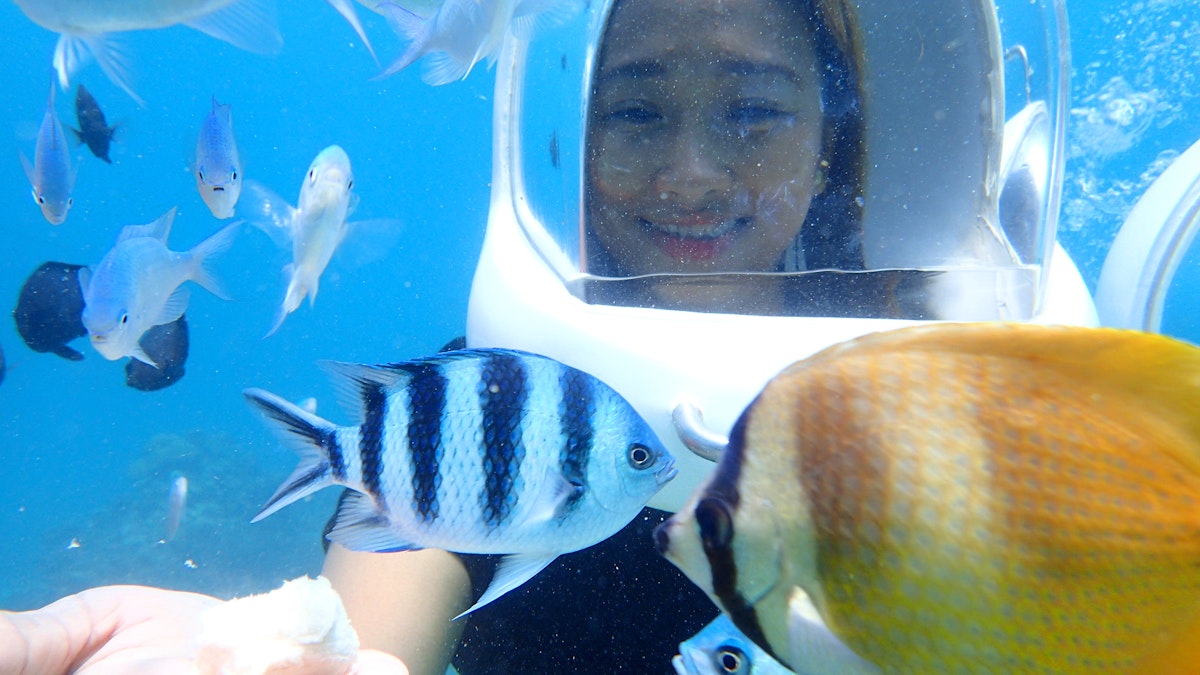 Aquanaut Helmet Diving in Boracay | Guided Water Activity...