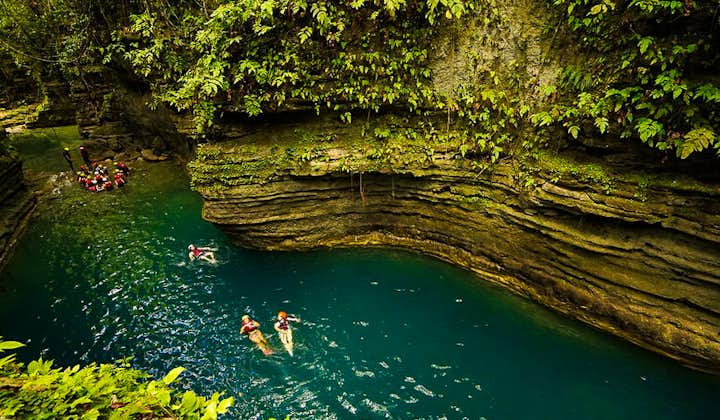 Badian Canyoneering & Kawasan Falls Private Day Tour from Cebu City with Lunch