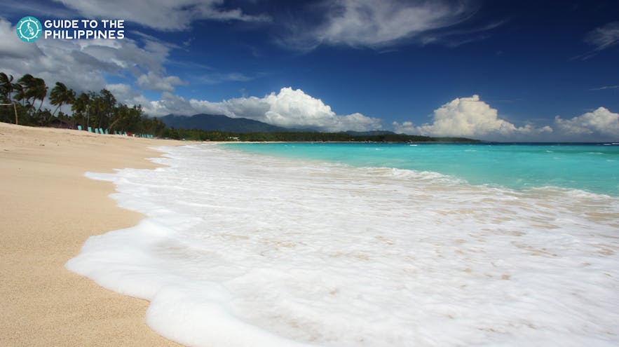 Dahican Beach in Mati, Davao Oriental, Philippines