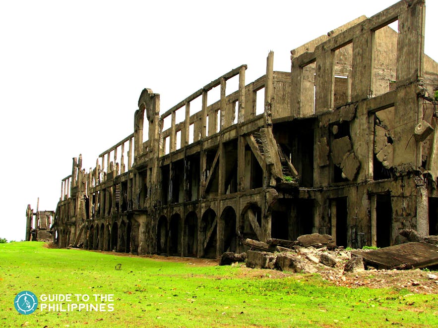 Ruins of Corregidor Island in Cavite, Philippines