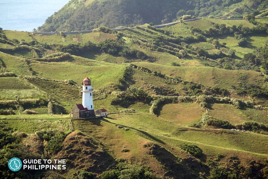 Batan Lighthouse in Batanes, Philippines