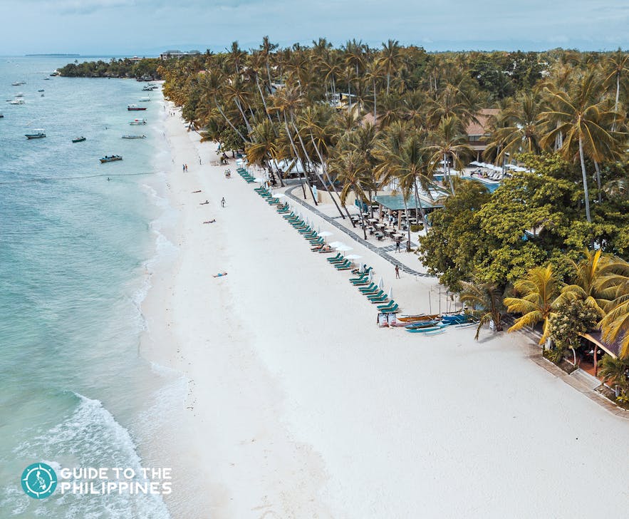 Alona Beach in Bohol, Philippines