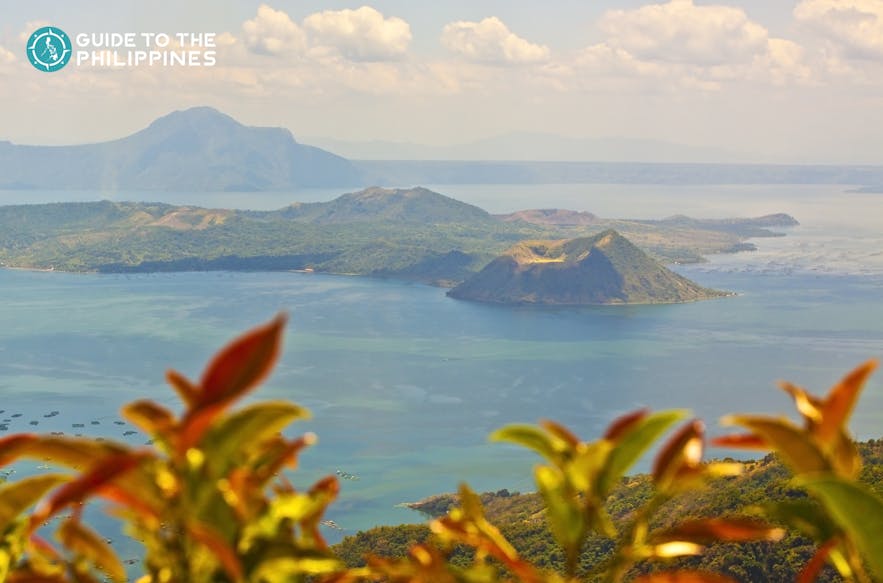 Taal Volcano and Lake in the Philippines