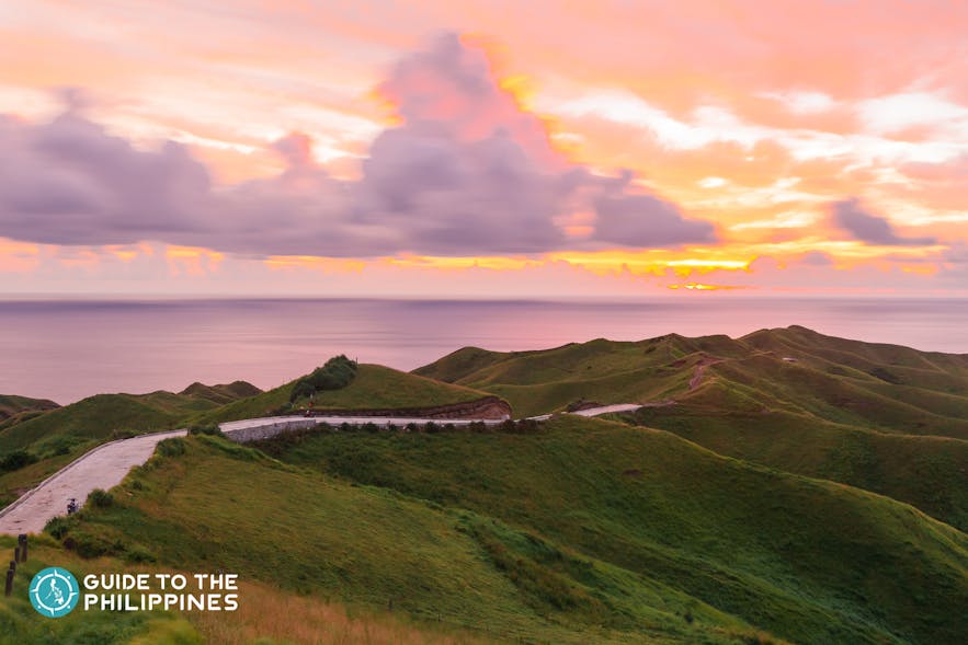 Sunset at Batanes in the Philippines