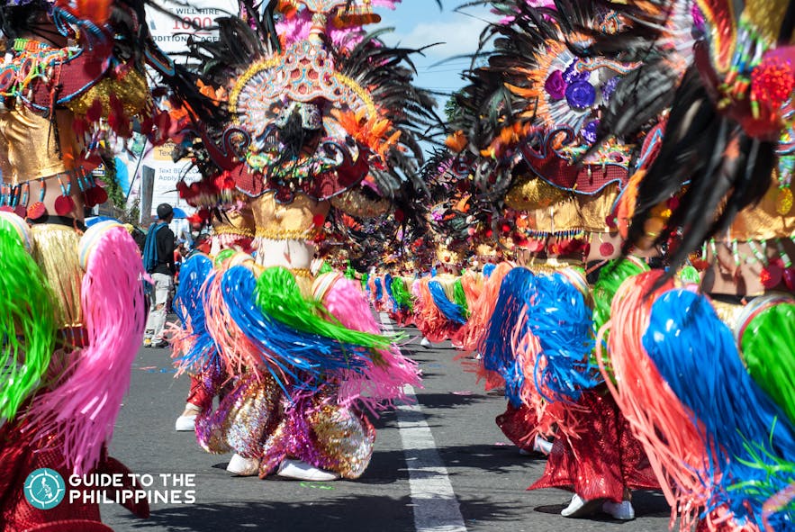 yearly dance competition in masskara festival