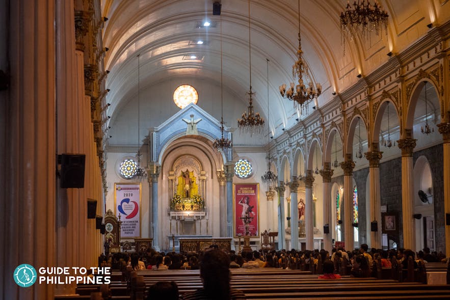 San Sebastian Cathedral in Bacolod.
