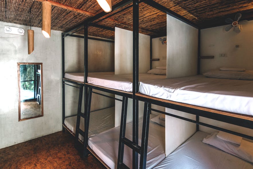 Dorm-type room of Mad Monkey Siargao