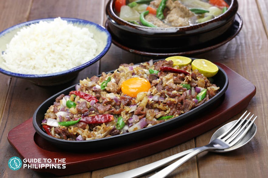 Pork Sisig, a typical Kapampangan cuisine that inspired local dishes in Bataan