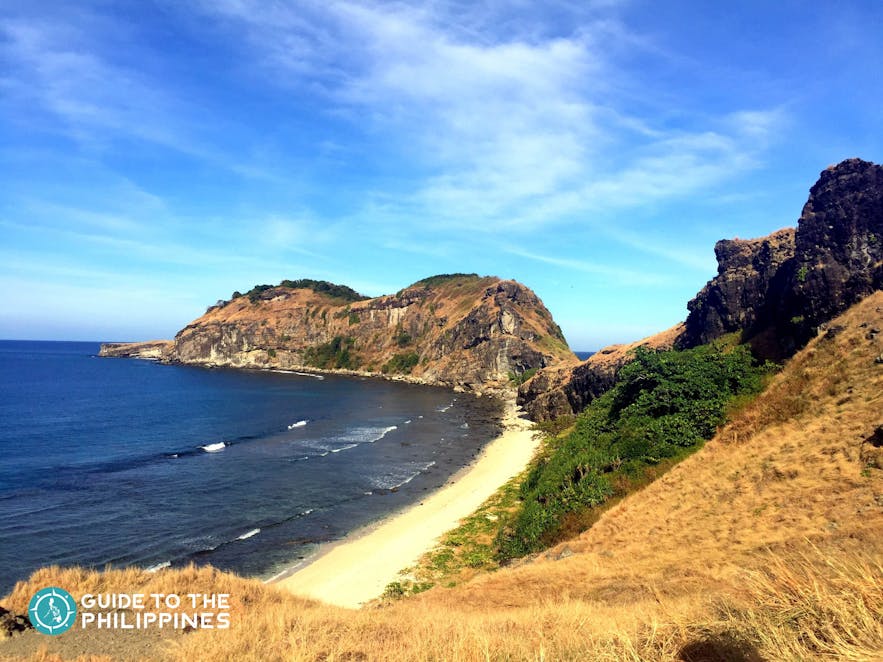 View of Capones Island in Zambales