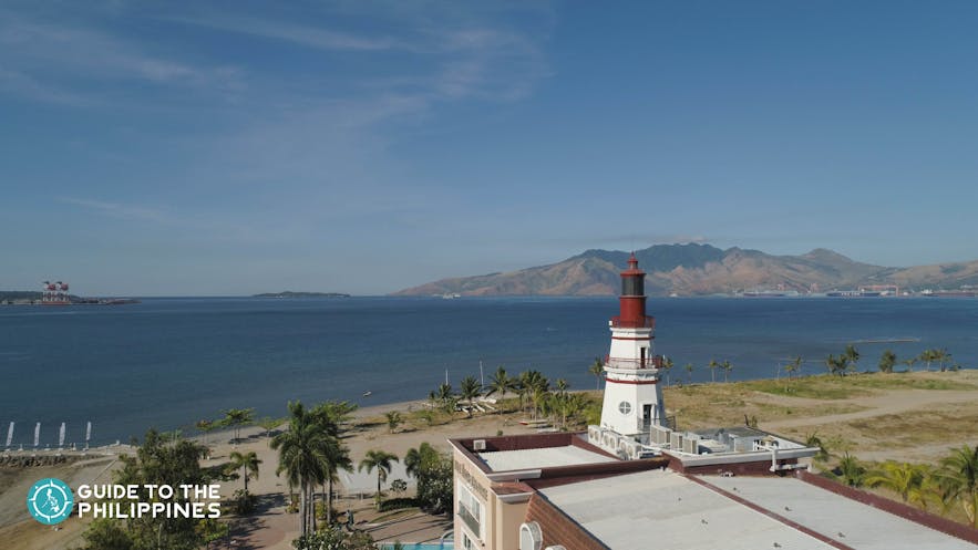 View of the Lighthouse Marina Resort, Zambales