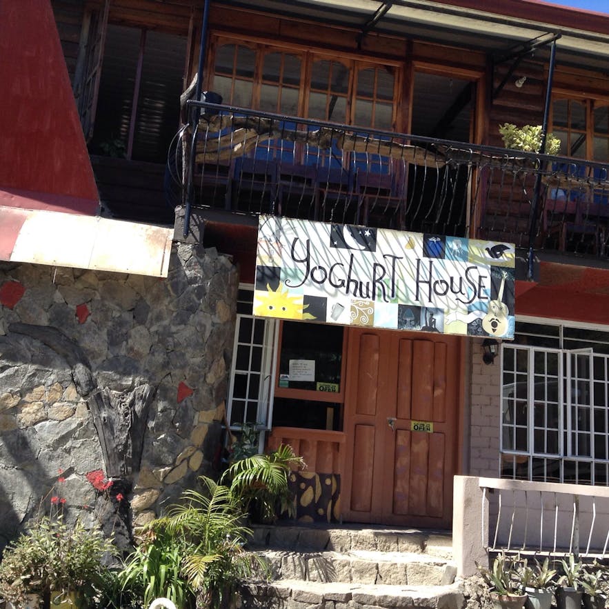 Yoghurt House, which was votes as the best food house in Sagada