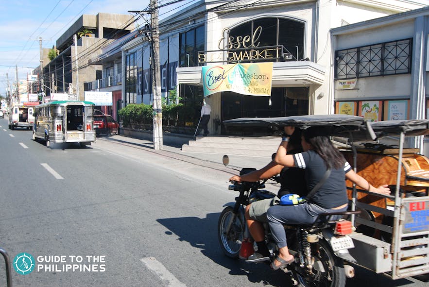 Jeepneys and tricycles are common transport vehicles to get around Pampanga