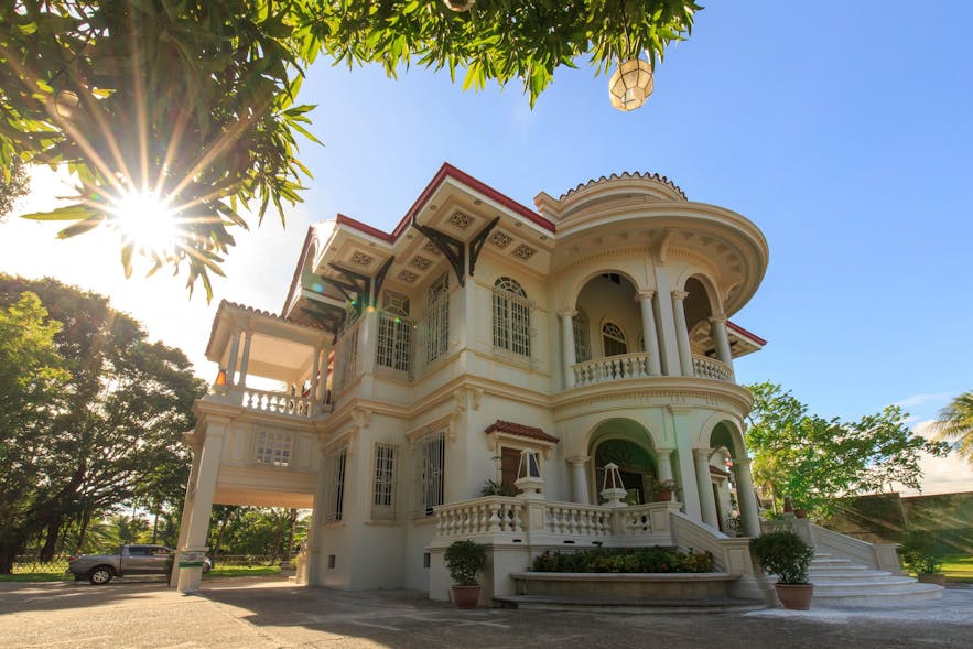 Molo Mansion which belonged to a wealthy family in Iloilo