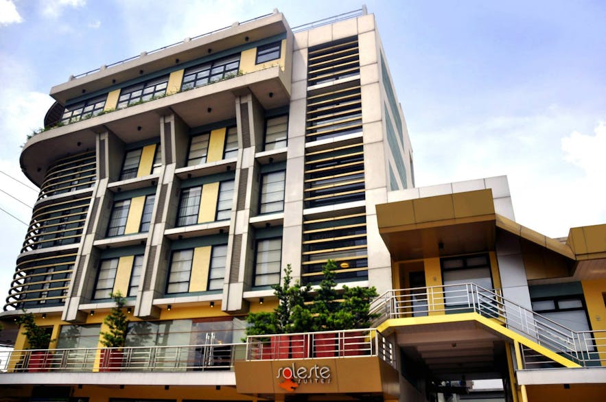 Facade of Soleste Suite in Quezon City