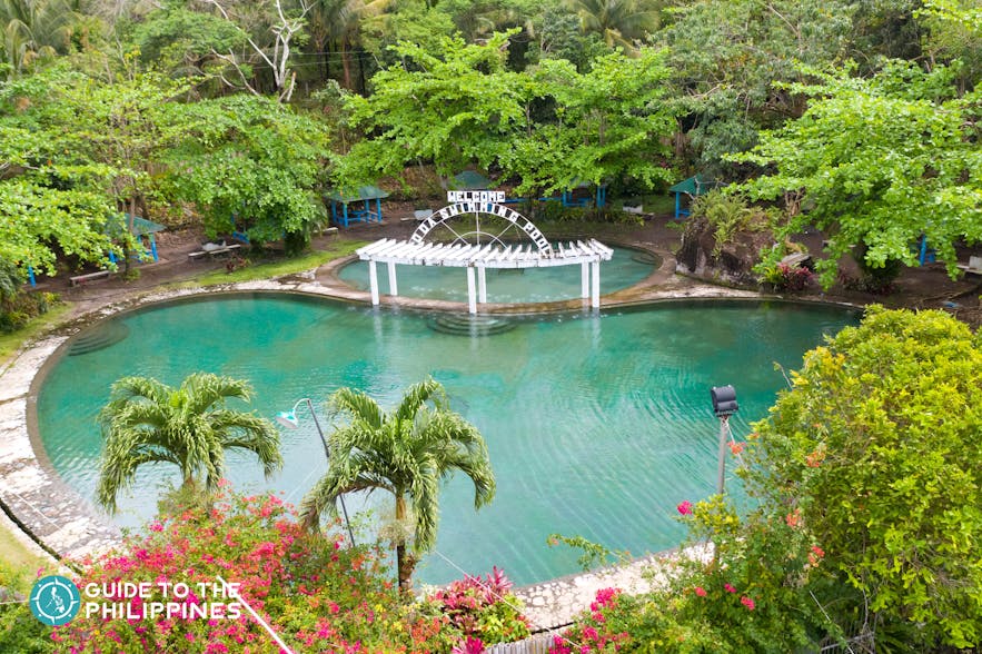 Bura Soda Water Park pool of fresh, clear water that tastes like soda