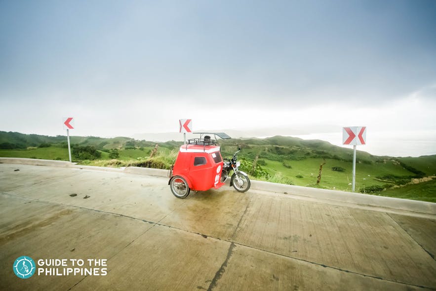 A tricycle can take a group of 3 to 4 people around Batanes
