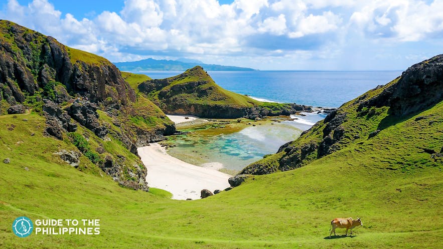 Chamantad Tiñan Cove of Sabtang Island in the province of Batanes, Philippines