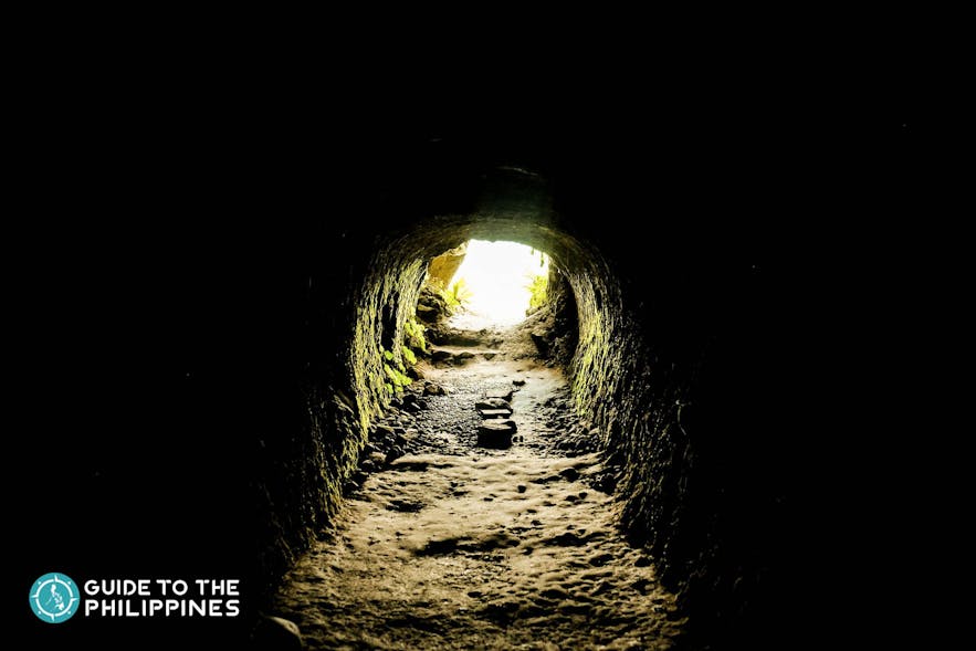 The Dipnaysupuan Japanese Tunnel served as shelter of the Japanese troops during World War II