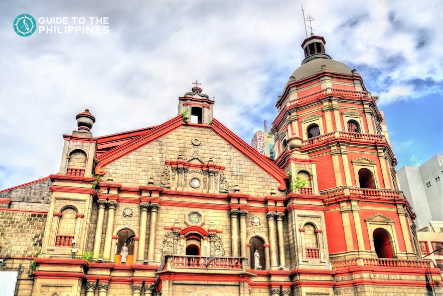Binondo Church is an iconic location in Chinatown, Manila