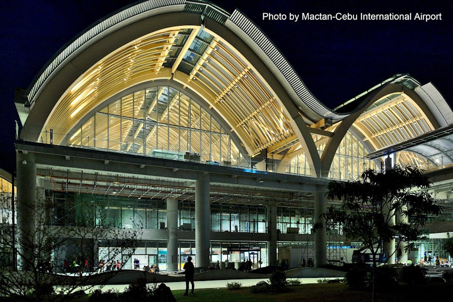 Facede of Mactan-Cebu Internationational Airport