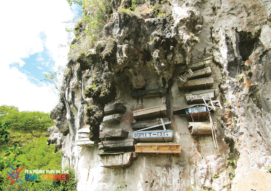 Hanging Coffins is a traditional burial in Sagada practiced to date