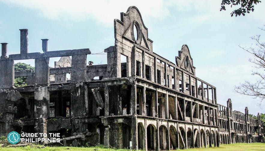 The Ruins of World War II in Corregidor near Bataan