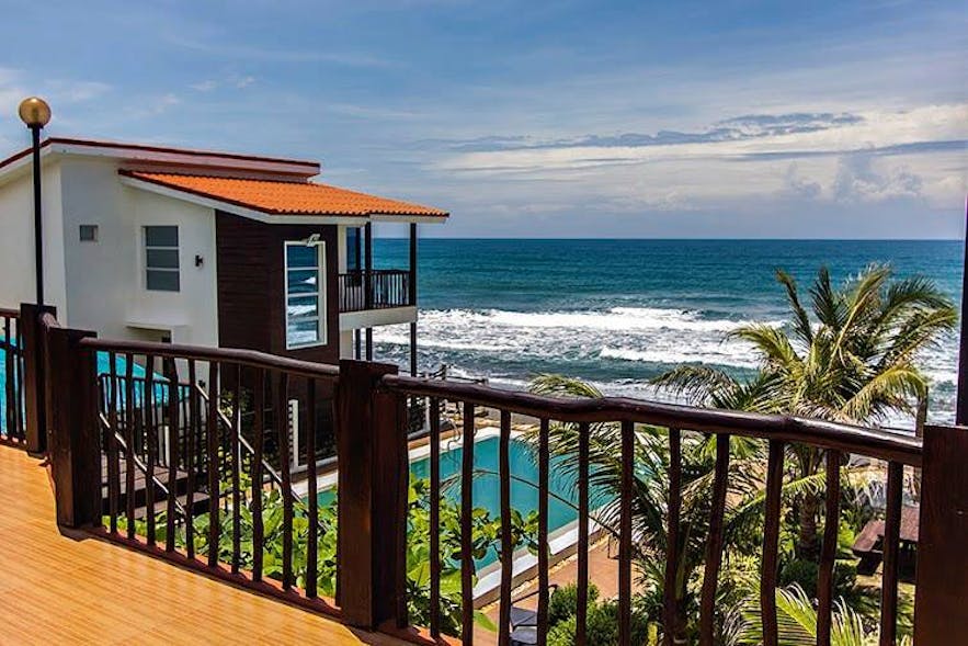 Ocean view from Brisa Marina Beachfront Resort's Premier Couple Room