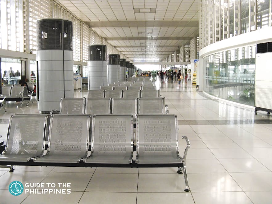 Inside Ninoy Aquino International Airport in Manila, Philippines