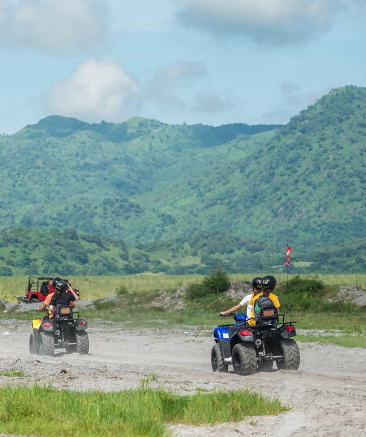 Explore Pampanga with your family or friends in a 4x4 ATV ride