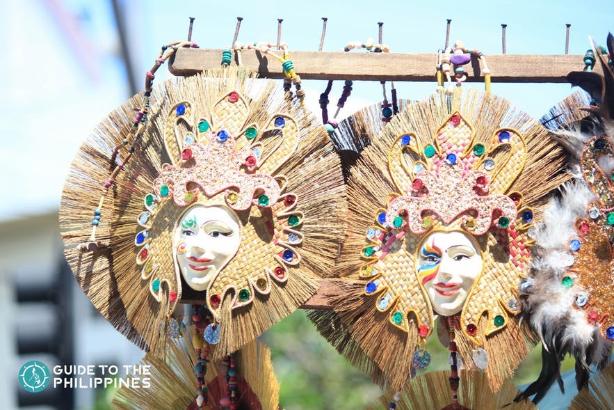 Masks being prepared for Kadayawan Festival