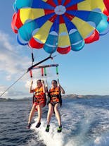 Parasail with your family or friends in Coron