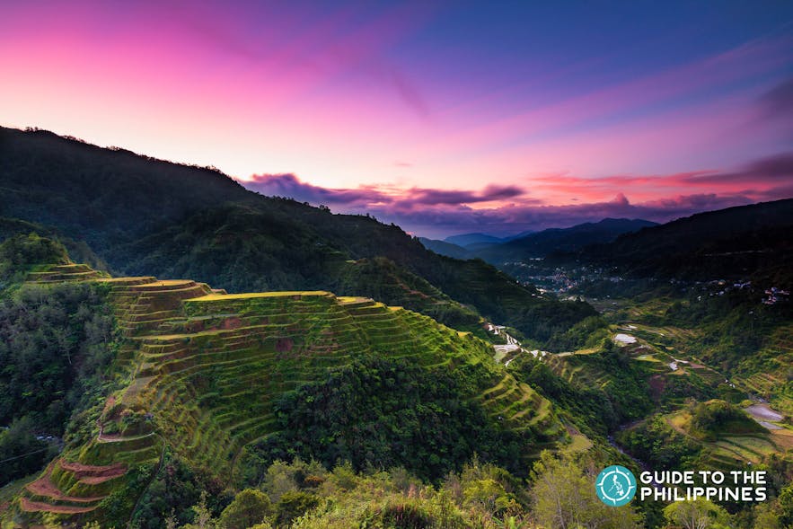 Banaue Rice Terraces in the Philippines
