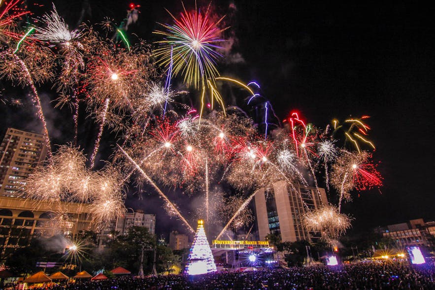 Paskuhan at the University of Santo Tomas in Manila, Philippines