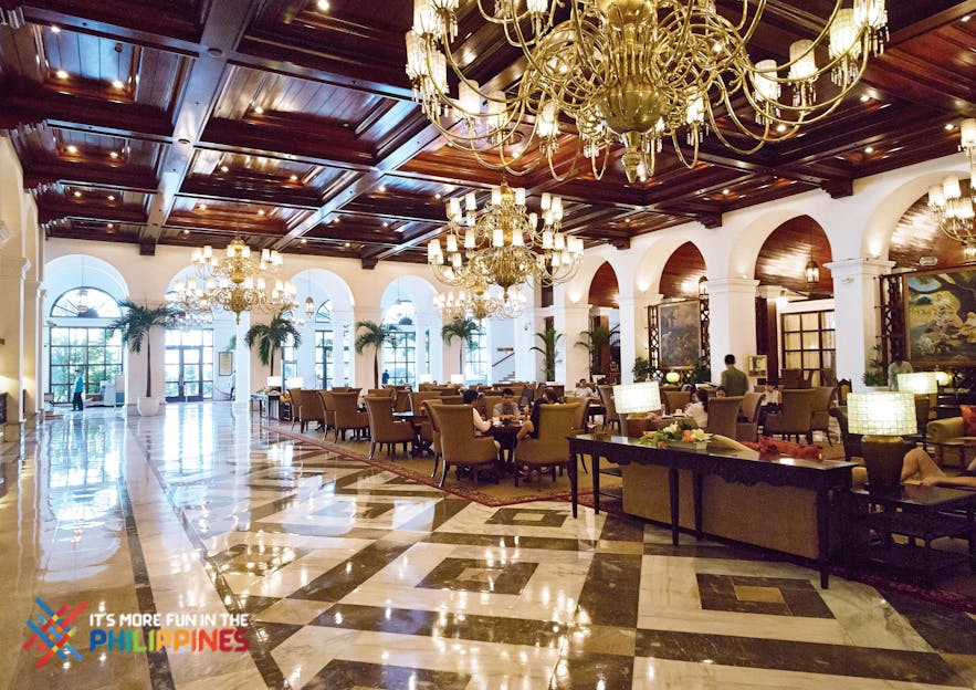 Manila Hotel lobby