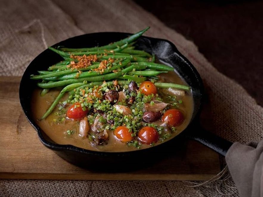 Locavore's bestselling dish, the Sizzling Sinigang