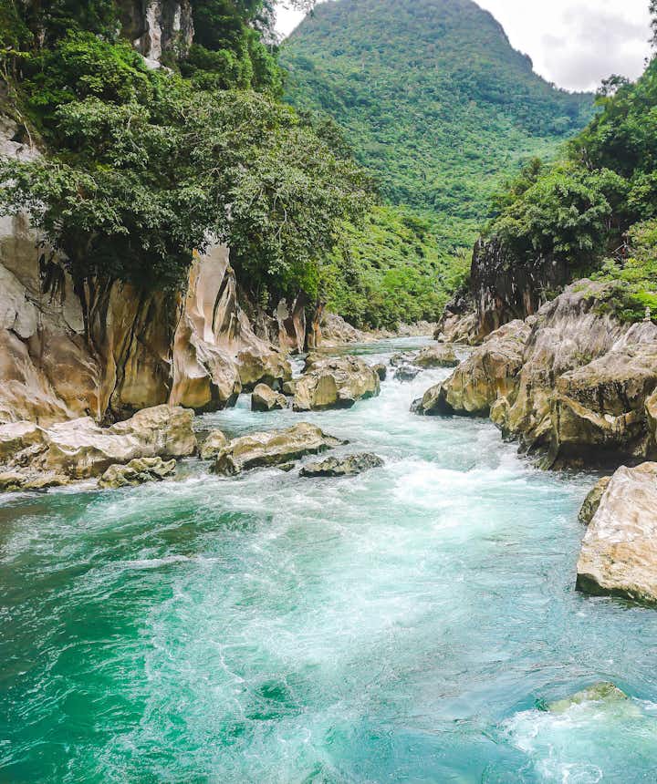 Tinipak River in Tanay, Rizal