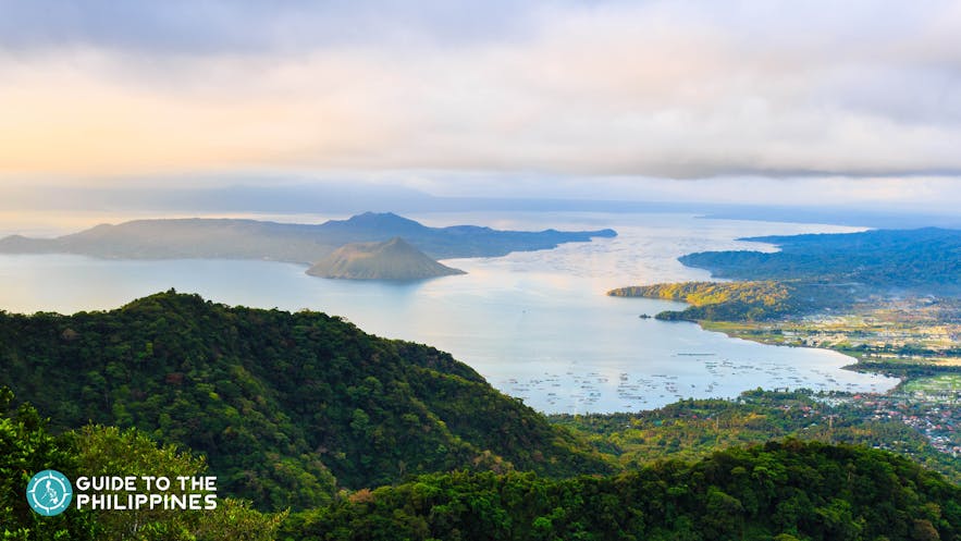 Taal Lake view in Tagaytay