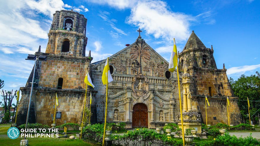 Facade of Miagao Church in Iloilo
