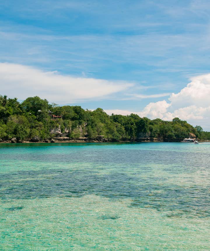 Popular Island hopping destination: Samal Island in Davao