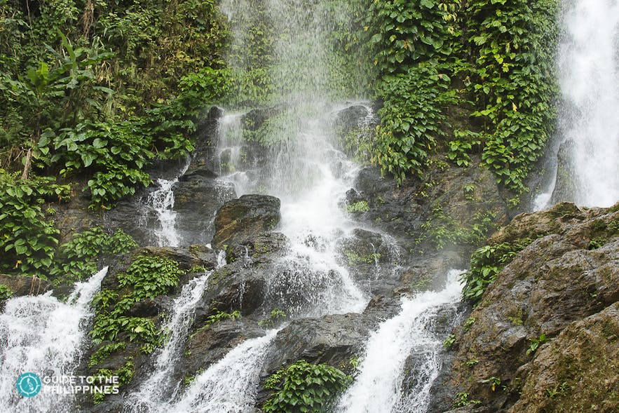 Tamaraw falls during summer in Puerto Galera