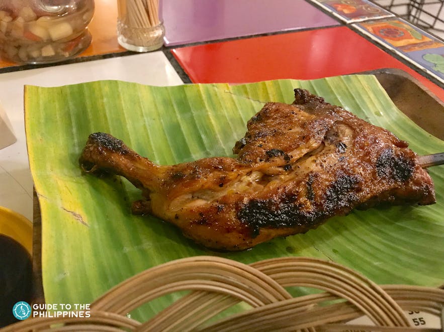 Grilled chicken commonly known as Inasal in Bacolod