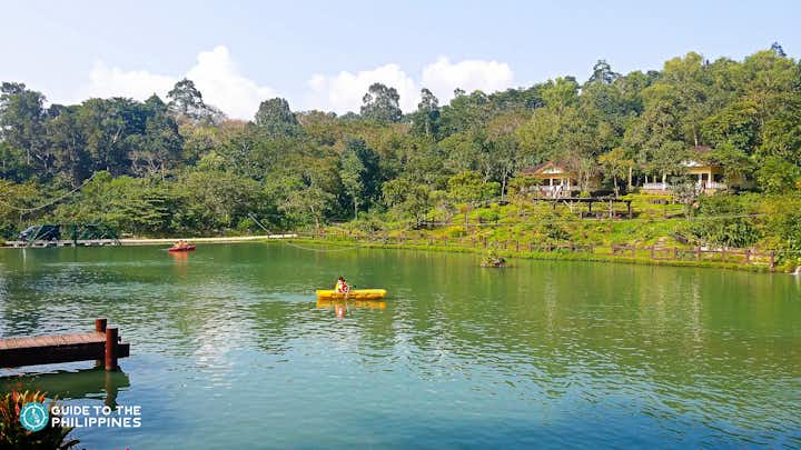 Boating area at Bacolod's Mambukal Resort