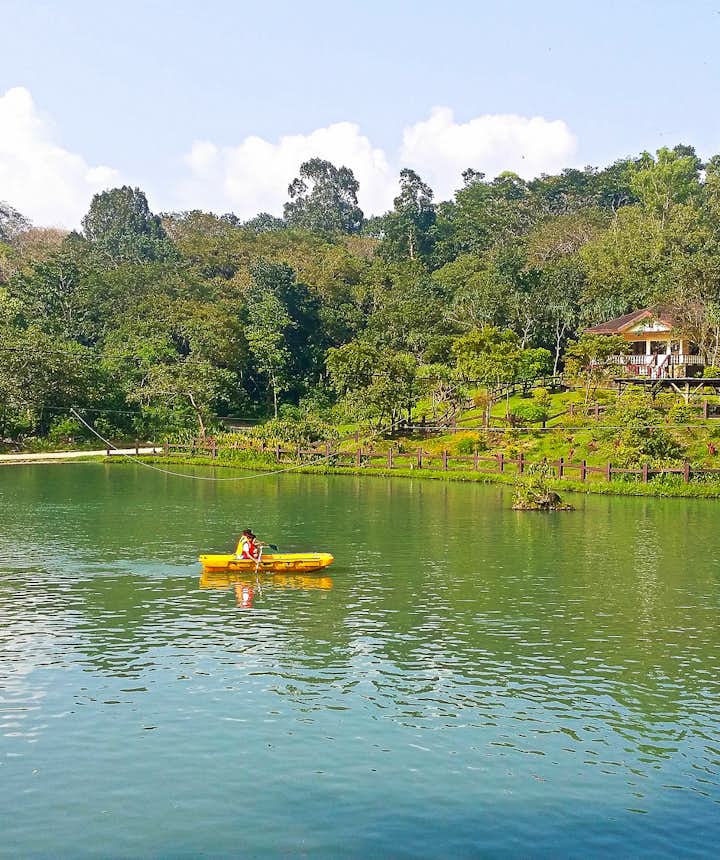 Boating area at Bacolod's Mambukal Resort