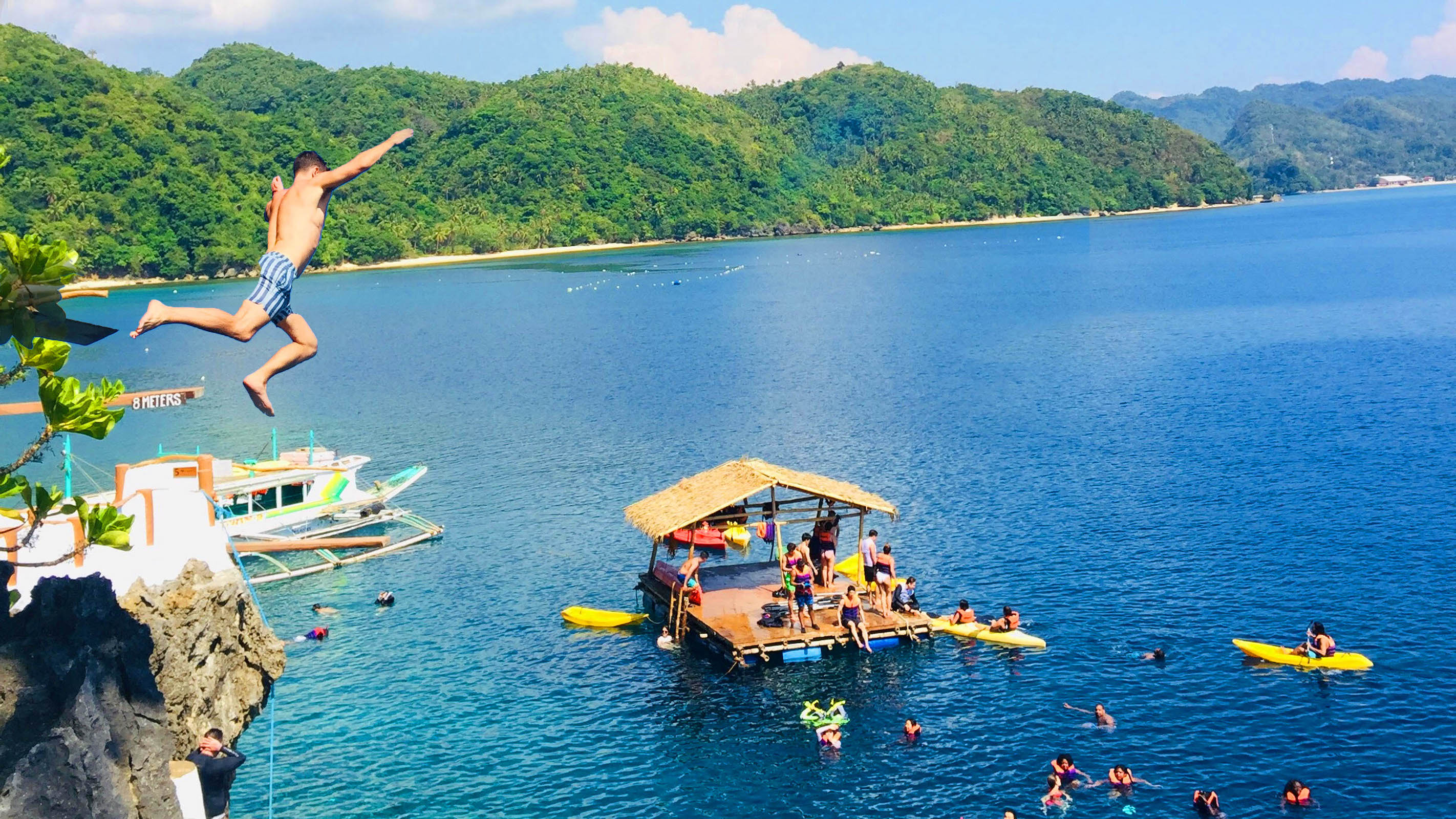 Boracay Ariel's Point Cliff Diving I With Transfer & Buff...