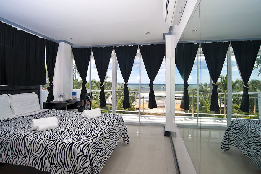 Deluxe Ocean View room in Bohol South Beach Hotel