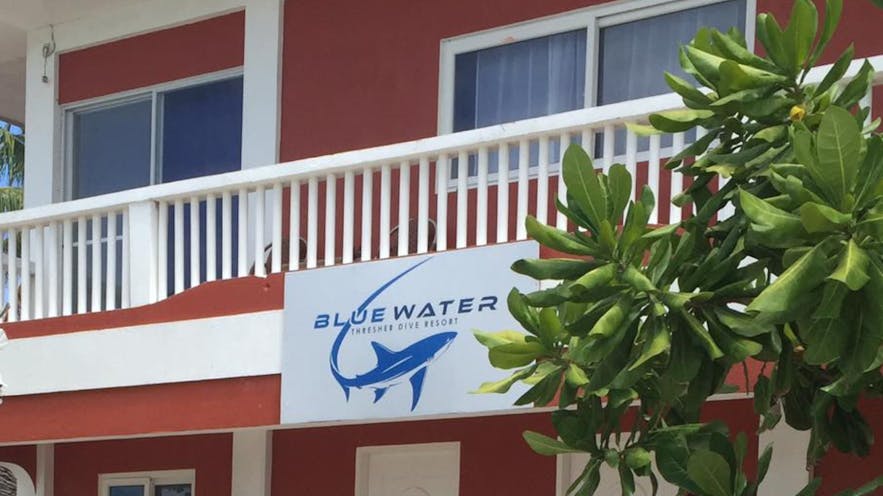 Facade of the Malapascua Blue Water Beach Resort