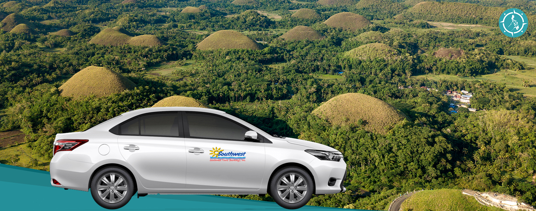 Bohol Car Rental Whole Day with Driver Guide to the Phi&hellip;