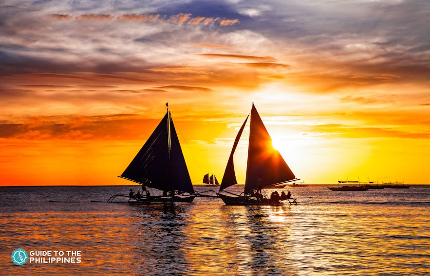 Boracay is known to hold one of the best sunset views in the world